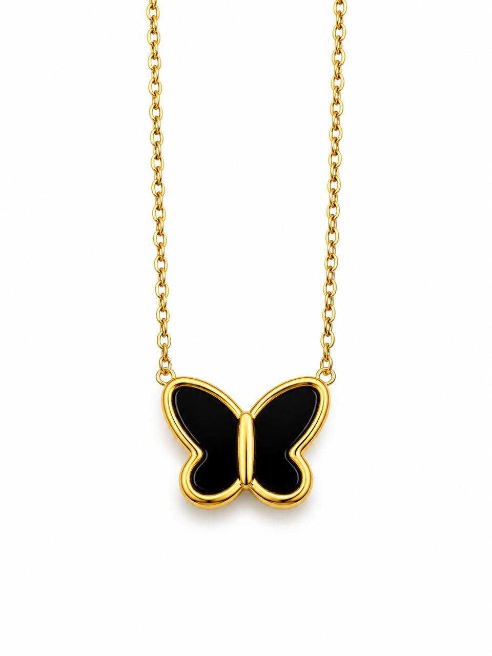Hanja Butterfly Necklace