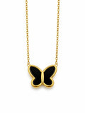 Hanja Butterfly Necklace